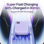 پاوربانک سوپر فست شارژ مدل P105c-10000mAh