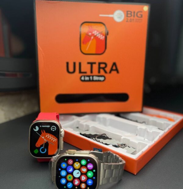ساعت هوشمند مدل ultra 4 in 1 stap
